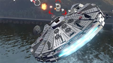 Lego Star Wars The Force Awakens All Playable Big Ships Vehicles