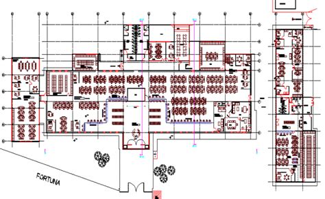 Corporate Office Architecture Layout Plan Details Dwg File