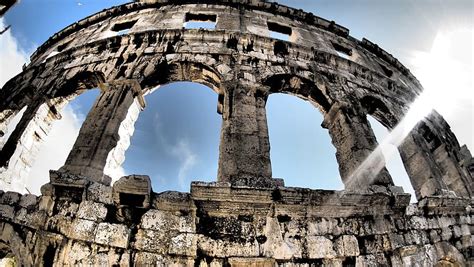 Croatia Places Of Interest Istria Attraction Holiday Summer Pula
