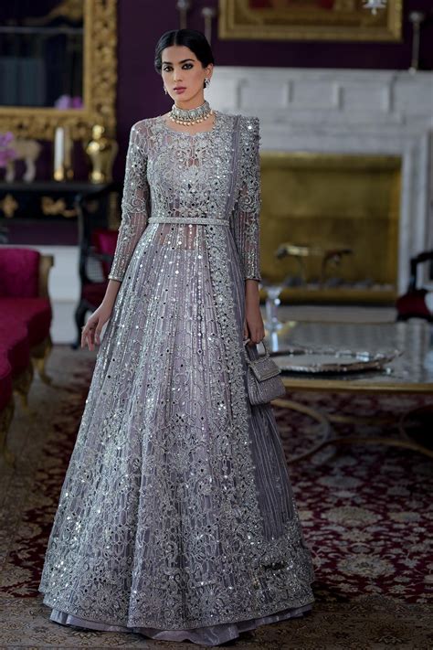 Designer Long Maxi Outfit For Walima C2093 Best Wedding Dress Designers Pakistani Bridal