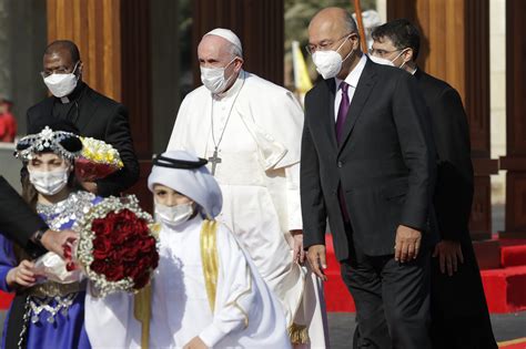 Pope Francis Arrives In Iraq On Historic Visit Daily Sabah