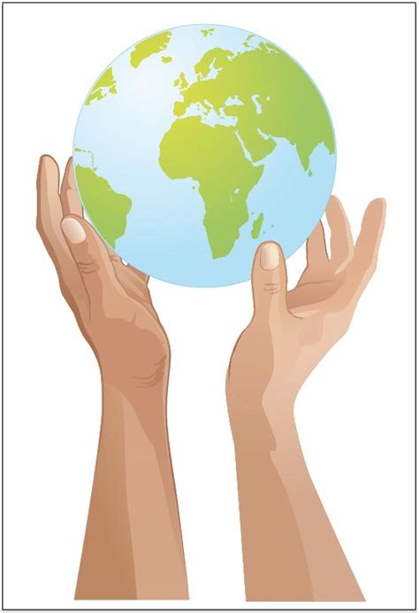 Free The World In Hands Vector Titanui