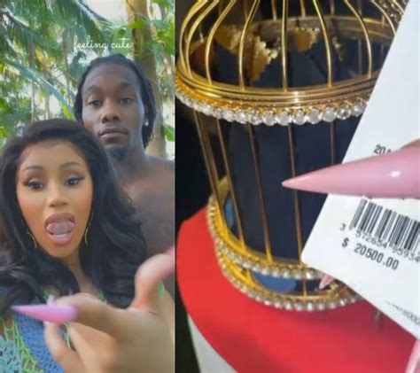 Cardi B Shows Off The 20500 Chanel Purse Offset Gave Her For
