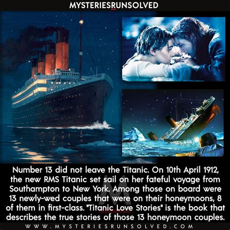 Interesting Fact Titanic Facts Weird Facts Creepy Facts Photos