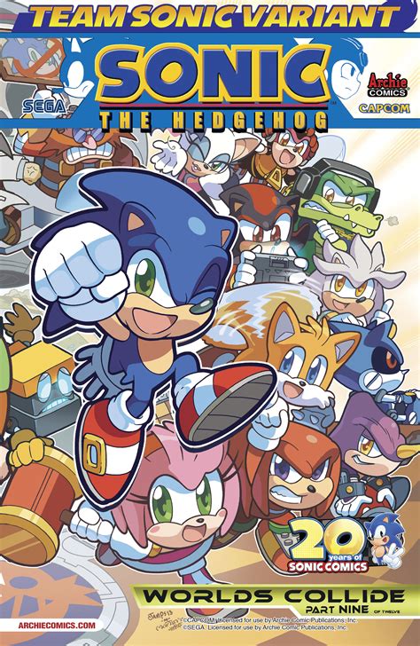 Archie Sonic The Hedgehog Issue 250 Mobius Encyclopaedia Sonic The