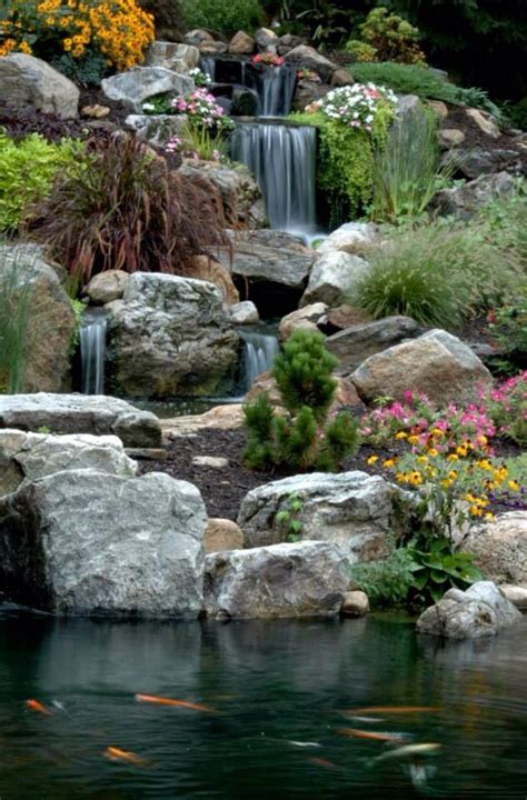 A backyard pond waterfall can be a beautiful addition to your backyard pond and garden. 797 best Backyard waterfalls and streams images on Pinterest