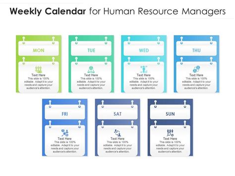Top 10 Weekly Calendar Templates With Samples And Examples
