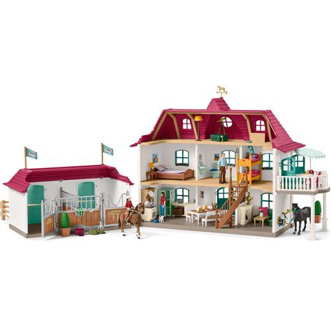 Buy Schleich Large Horse Stable Playset At Mighty Ape Australia