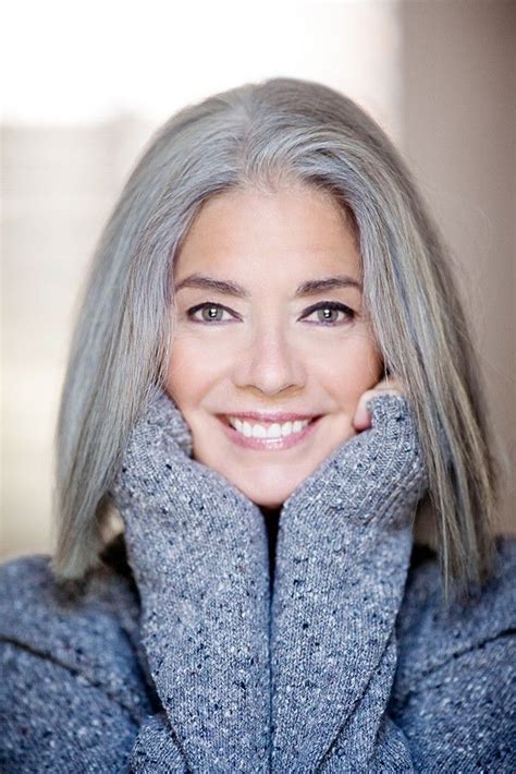 The problem for most men comes in finding a good hairstyle for their mane. 104 Natural Lovely Makeup by Makeup Artist in 2020 | Long gray hair, Grey hair, Short hairstyles ...