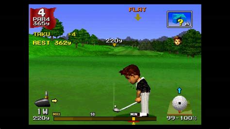 Hot Shots Golf 1 Minna No Golf Playstation Ps1 Ntsc J Japan Game