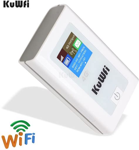 Kuwfi Portable 5200mah Power Bank 3g 4g Wireless Router 150mbps Cat4 4g