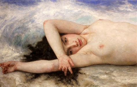 William Adolphe Bouguereau La Rochelle Nymph Erotic Williams Ocean