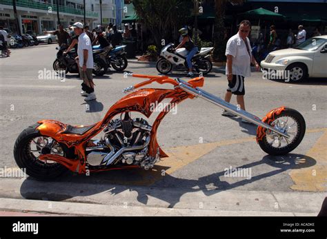 Modified Custom Motorcycle Bike Hi Res Stock Photography And Images Alamy