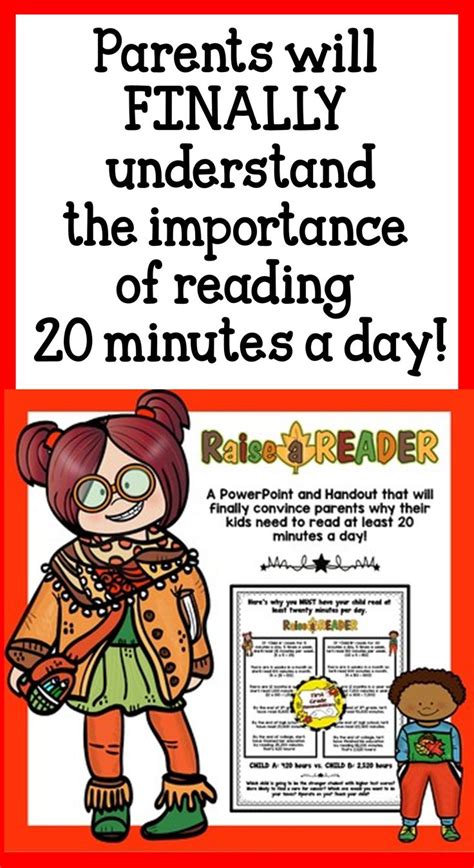 Raise A Reader Why Reading Twenty Minutes A Day Makes A Difference