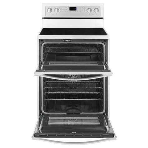 Whirlpool Wge745c0fh 67 Cu Ft Electric Double Oven Range With