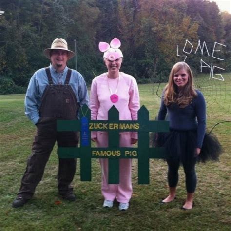 Charlottes Web Costumes For A Group Bookish Halloween Costumes Pinterest Charlottes Web