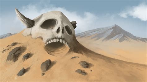 Desert Skull By Ksome On Deviantart