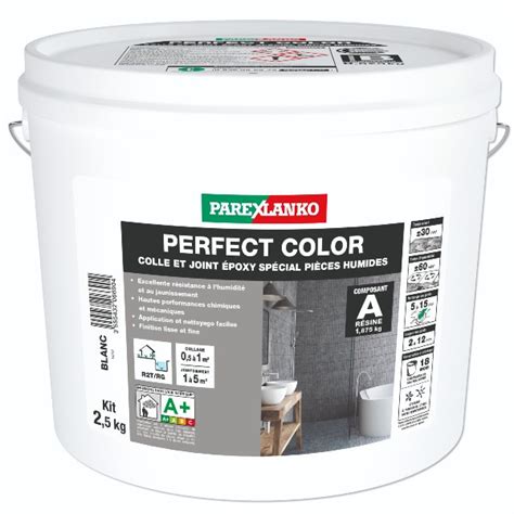 Joint Epoxy Parexlanko Perfect Color Blanc Kg Materiauxnet