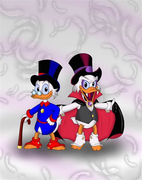 Scrooge Mcduck And Dracula Duck By O Dandelion O On Deviantart