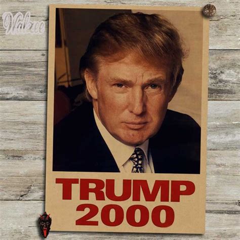 Donald John Trump President Of Usa Political Celebrity Retro Poster
