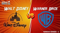Walt Disney VS Warner Bros mana yang lebih besar? versus series 1 - YouTube