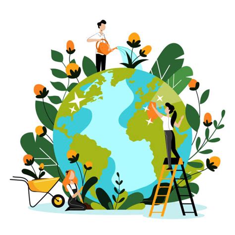 Earth Day Illustrations Royalty Free Vector Graphics And Clip Art Istock