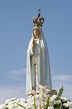 Fátima, Portugal:) | Lady of fatima, Blessed mother statue, Mother mary