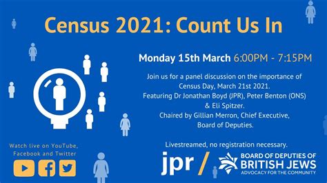 Live Census 2021 Count Us In Youtube