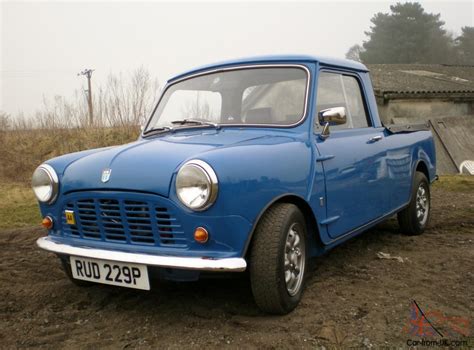 1976 Austin Mini Pick Up Fully Restored And Ready To Show