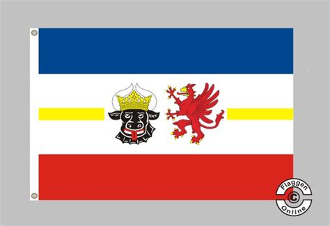 Willkommen im mecklenburg vorpommern flaggen shop von flaggenplatz. Mecklenburg Vorpommern Flagge Fahne Bundesländer | Flaggen ...