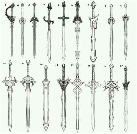 Pin By Voytiaa On Как рисовать Sword Drawing Sword Reference Sword