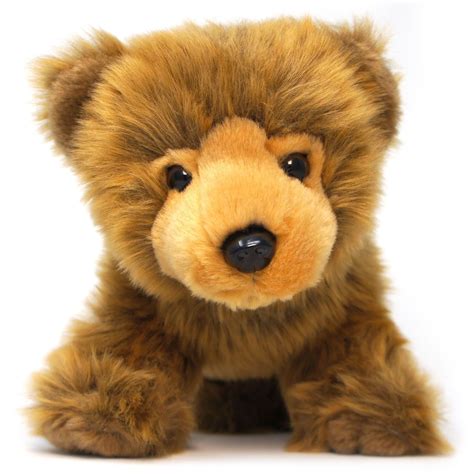 Borya The Baby Brown Grizzly Bear 9 Inch Realistic Looking Stuffed