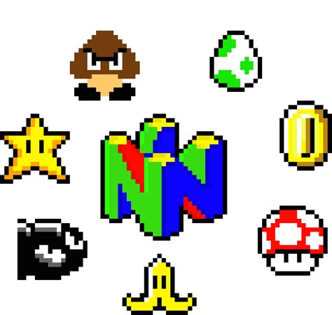 Nintendo Pixel Art Pixel Art Maker