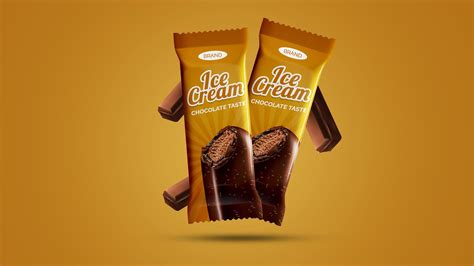 Ice Cream Packaging Design Photoshop Tutorials Youtube