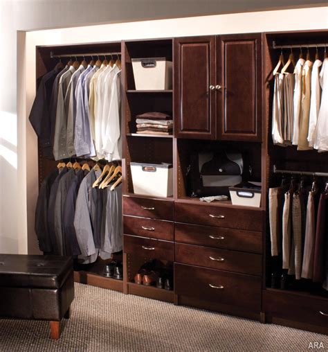 Wood Closet Systems And Classic House Decoration Simple Living Room