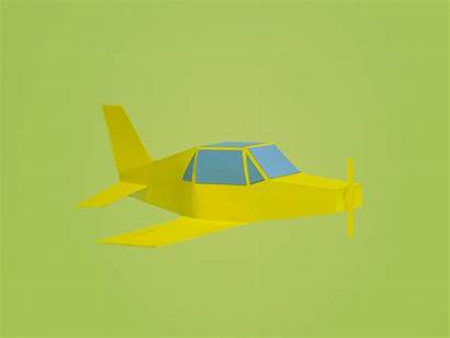 Dribbble Airplane