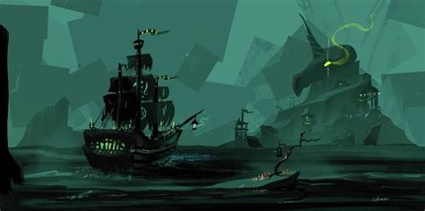 Made Some Sea Of Thieves Inspired Art Its Basically Fanart R