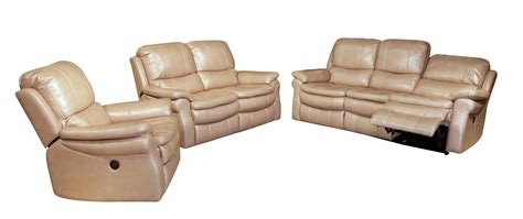 Parker House Juno Dual Power Recliner Living Room Set In Sand Code