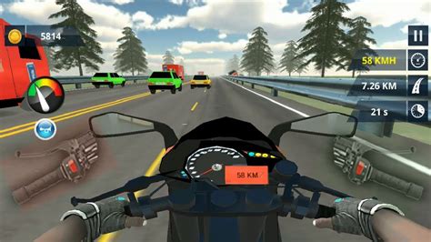 Traffic Motorbike Race Highway Rider 3d Motorbike Games For Kids