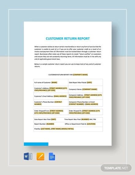 15 Feedback Report Templates Word Pdf