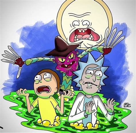 1076 Best Rick And Morty Art Images On Pinterest Rick And Morty