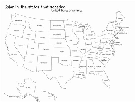 50 Civil War Map Worksheet