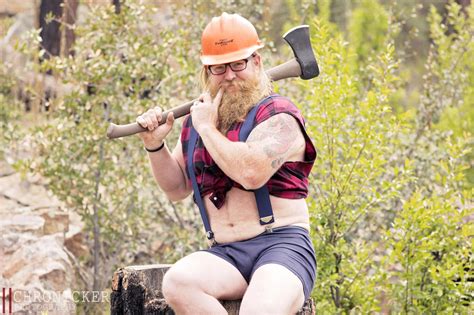 This Guy Totally Owned His Lumbersexual Dudeoir Photoshoot