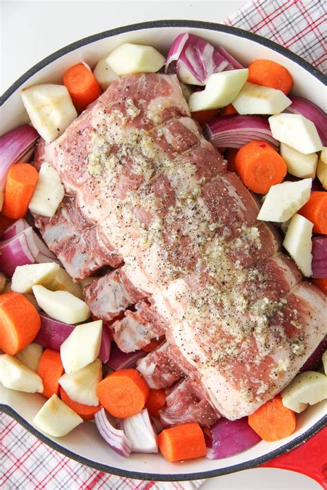 Bone In Pork Roast Recipes Oven Bone In Rib End Pork Roast With Fresh