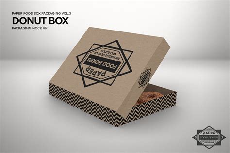 VOL.3 Food Box Packaging Mockups | Food box packaging, Packaging mockup, Box packaging