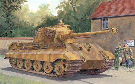 Tiger II Art ID 48298 Art Abyss