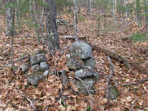 Rock Piles Rocky Pond And Birch Hill Hollis Nh