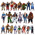 Characters Roster Concept Art - Street Fighter 6 Art Gallery