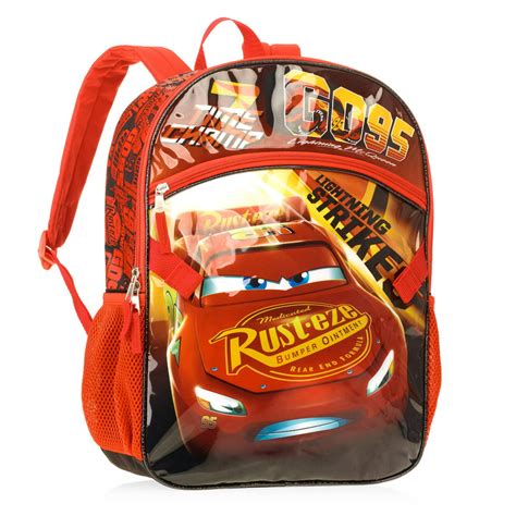 Disney Pixar Cars High Speed 101 Backpack With Lunch