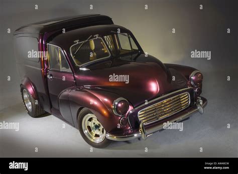 Morris Minor Customised van Stock Photo - Alamy